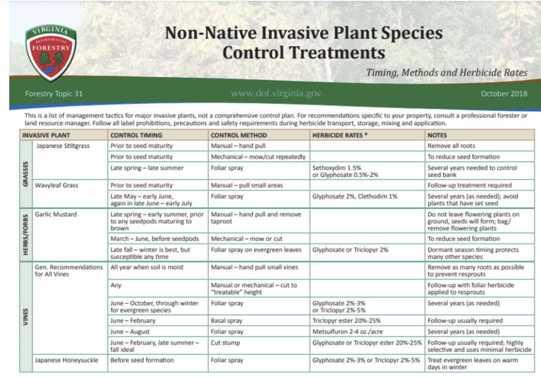 Invasives Watch – Piedmont Master Gardeners